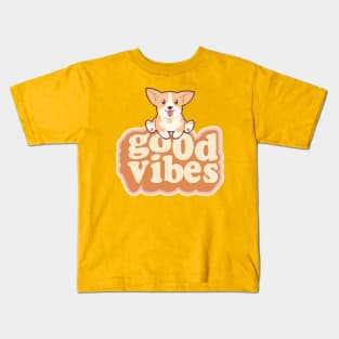 Dog vibes Kids T-Shirt